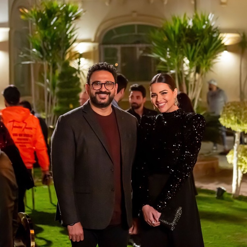 هنادي مهنا وأكرم حسني