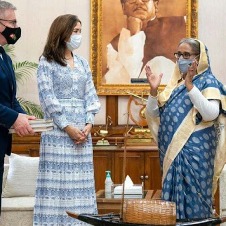 الأميرة ماري تبدأ زيارتها الرسمية إلى بنغلاديش