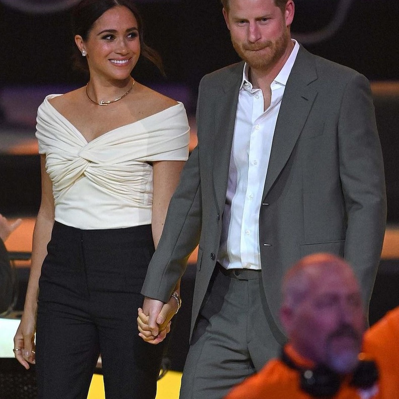 انتقادات لميغان وهاري بسبب تقديم ميغان له بلقبه الرسمي في دورة ألعاب انفيكتس