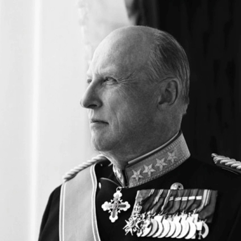 الملك هارالد في حفل تضامن مع أوكرانيا