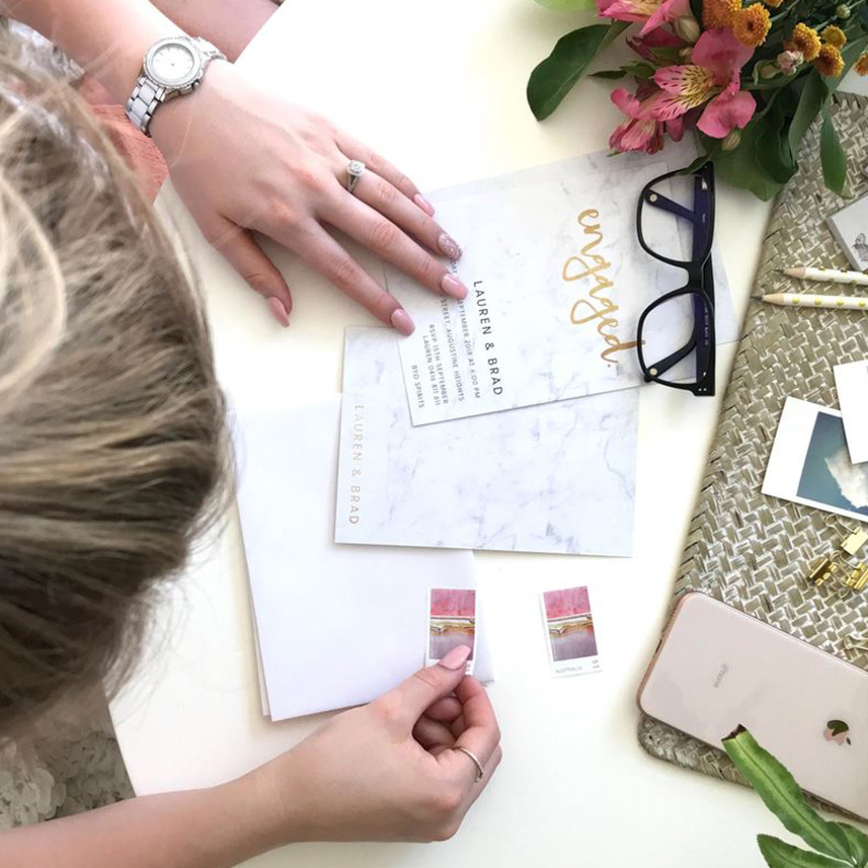 إتيكيت  إرسال بطاقات الرد على دعوات الزفاف RSVP