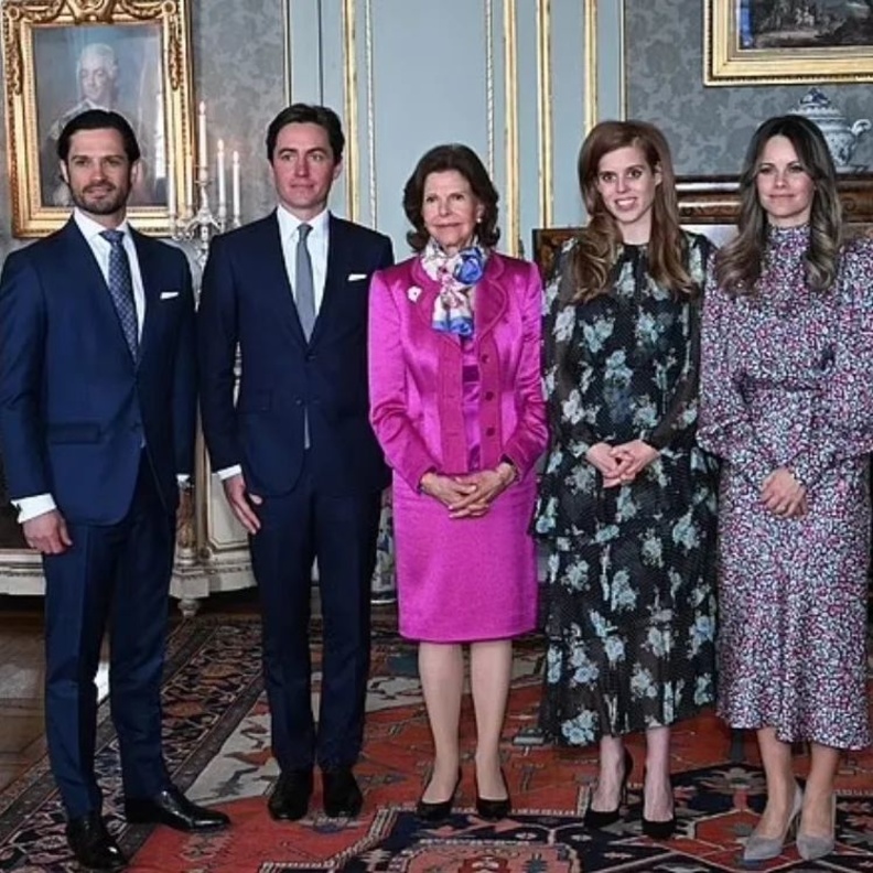 الأمير كارل فيليب يثني على تفاني الأميرة بياتريس 