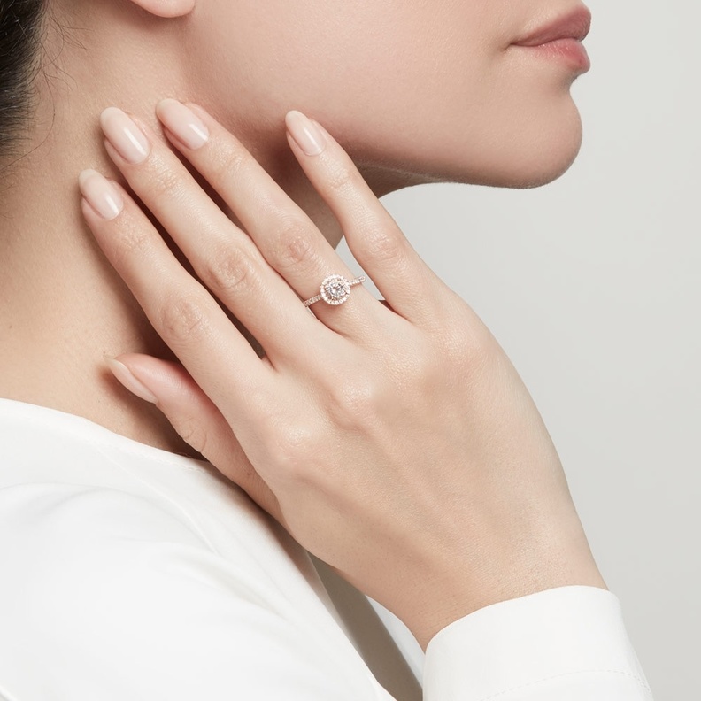 أجمل موديلات خواتم  Haloالناعمة لهذا الموسم