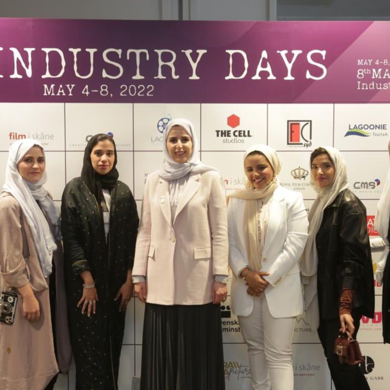 السفيرة السعودية "إيناس الشهوان" تلتقي المواهب السعودية المشاركة في مهرجان مالمو السينمائي