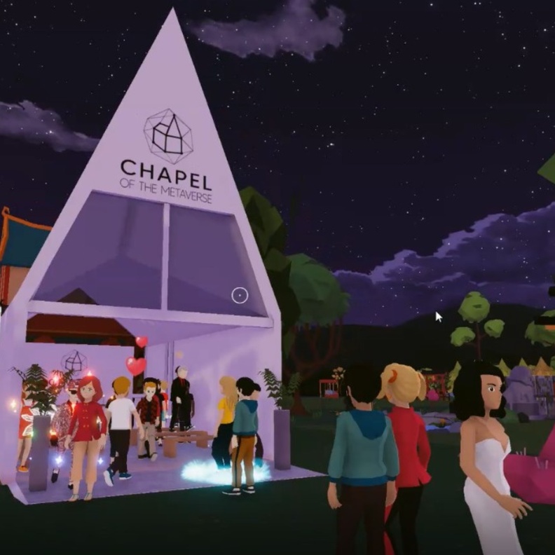 زوجان في دبي يعقدان قرانهما في عالم ميتافيرس الافتراضي بواسطة The National News