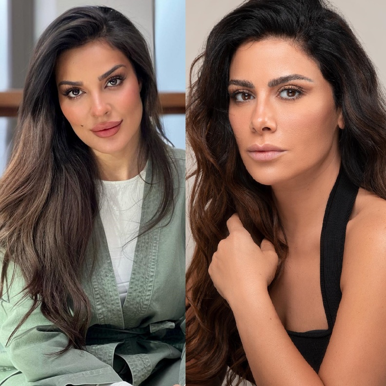 صبا مبارك ونادين نجيم