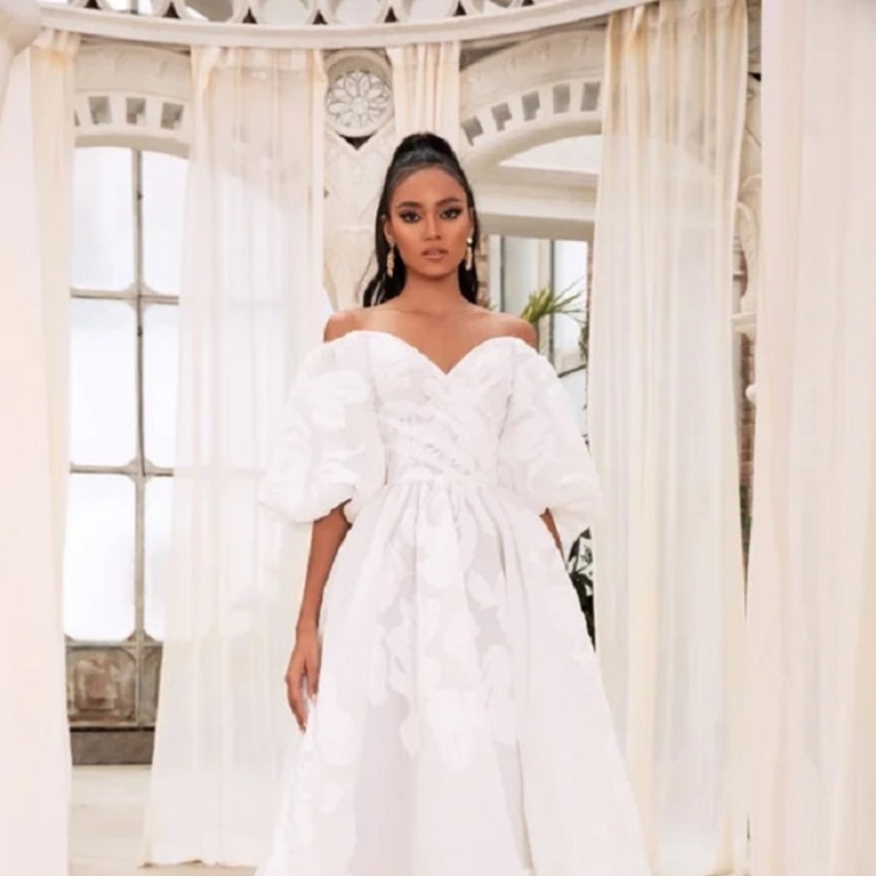 فساتين زفاف للعروس الممتلئة@danytabet