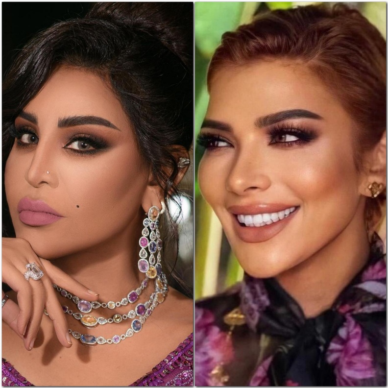 مجوهرات أحلام الشامسي وأصالة نصري