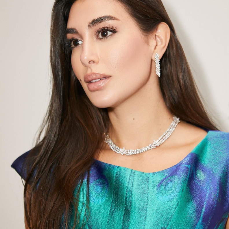 مجوهرات ياسمين صبري في مهرجان لندن