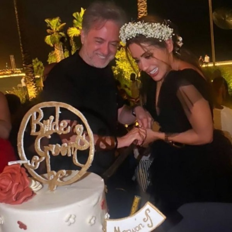 مروان خوري وخطيبته السابقة