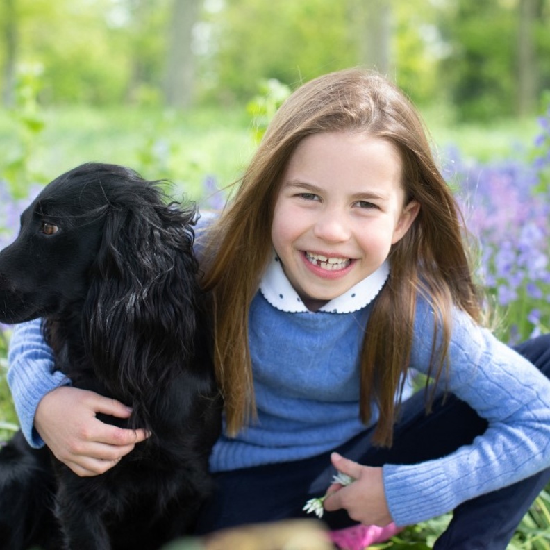 صورة جديدة للأميرة شارلوت في عيدها الـ 7