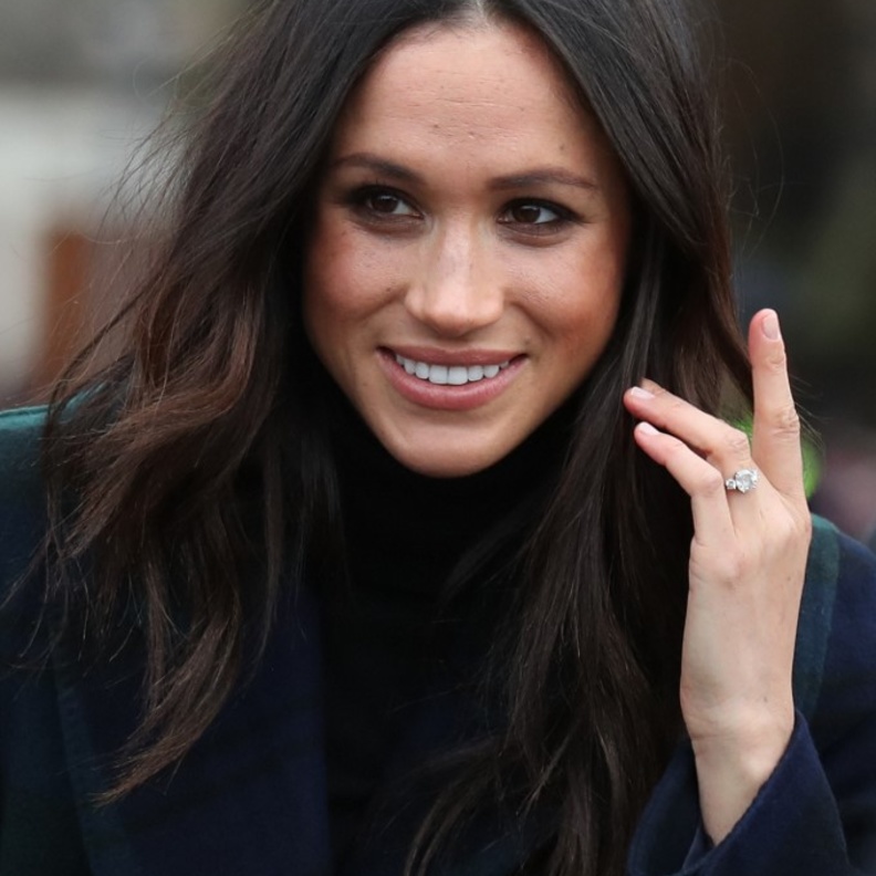 خاتم خطوبة ميغان ماركل من صندوق مجوهرات الأميرة ديانا
