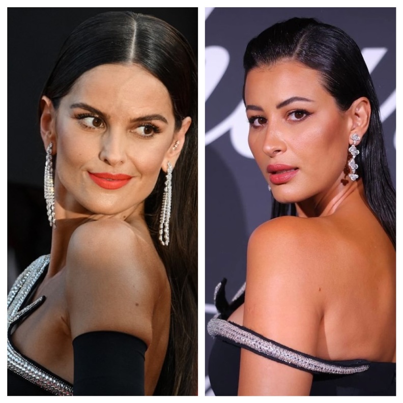 بين ريم السعيدي و ايزابيل غولارت مكياج مناسب للبشرة الحنطية مع الفستان الأسود