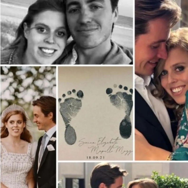 الأميرة بياتريس تقوم بتعميد ابنتها في مراسم خاصة