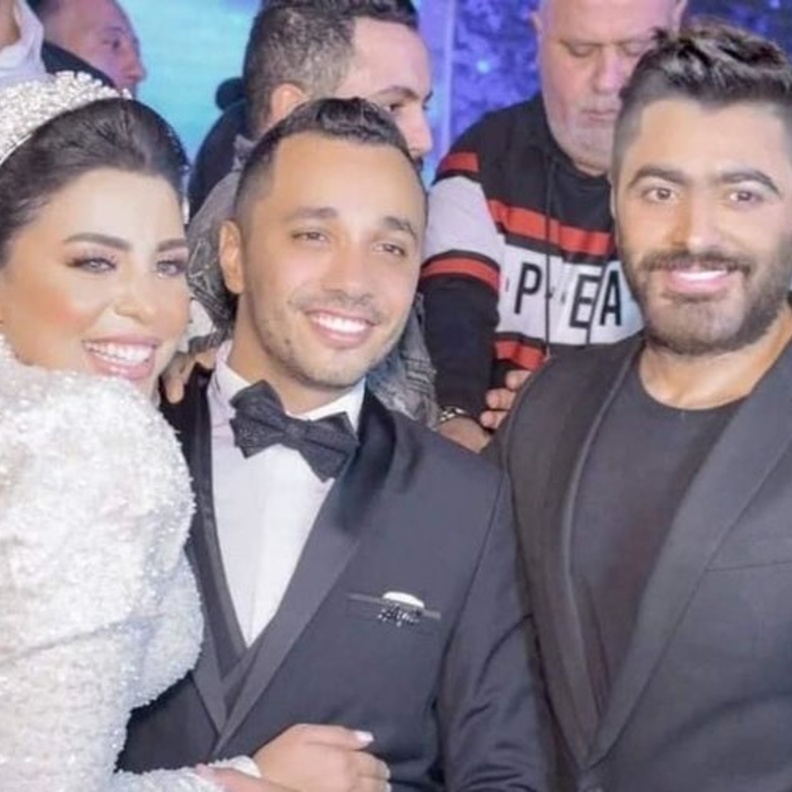 تامر حسني في حفلات زفاف معجبيه