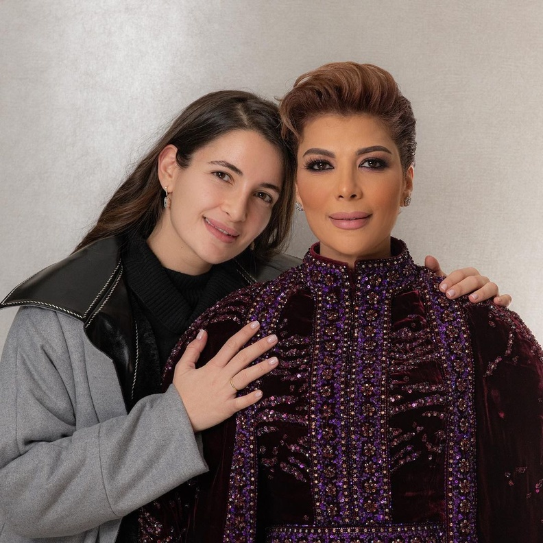 عائلة أصالة نصري تحتفل بعيد ميلادها ورسالة مؤثرة من ابنتها شام