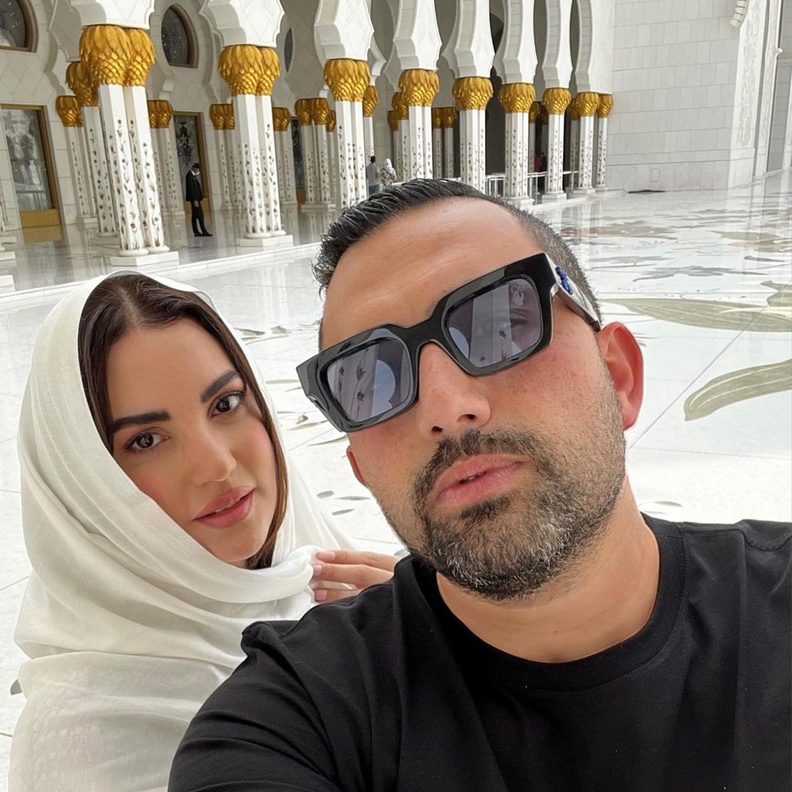 درة وزوجها هاني سعد