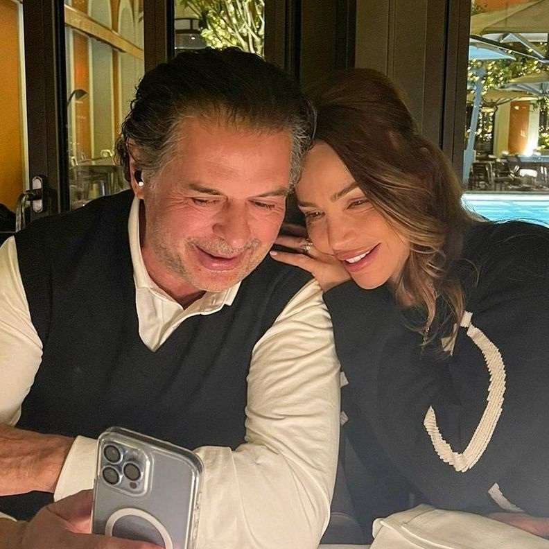 راغب علامة وزوجته جيهان