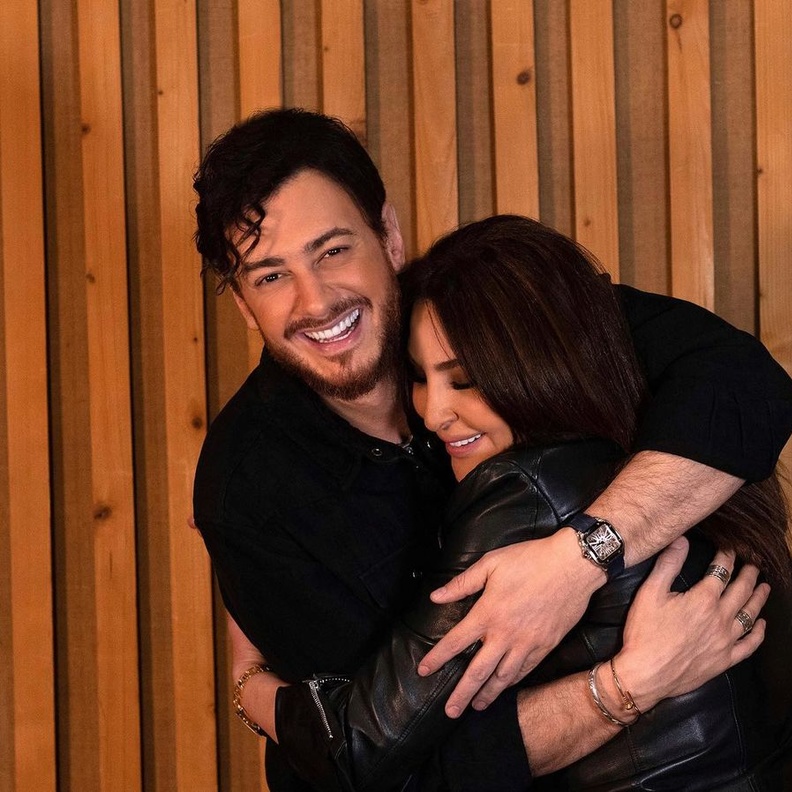 سعد لمجرد وإليسا