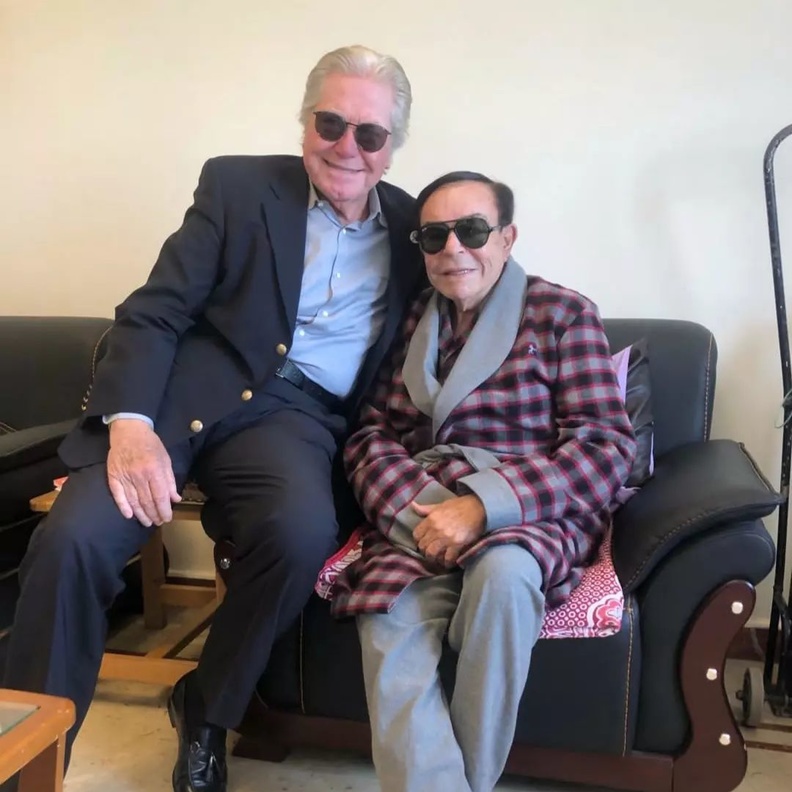 حسين فهمي وسمير صبري