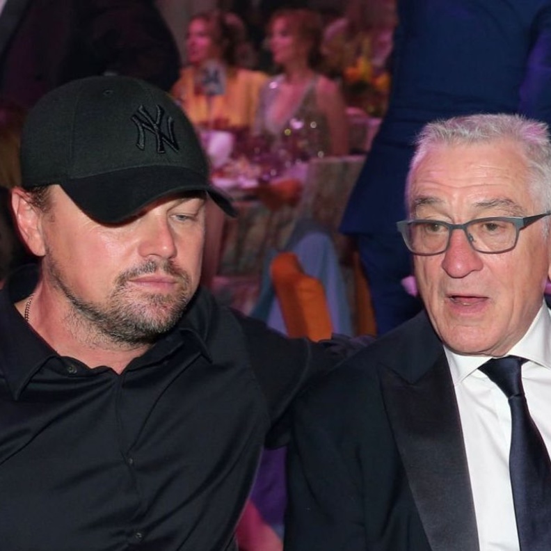 النجم روبرت دي نيرو  وليوناردو دي كابريو