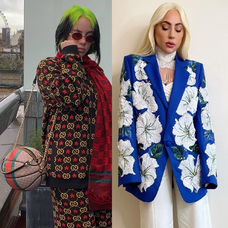 ليدي جاجا وبيلي إيليش