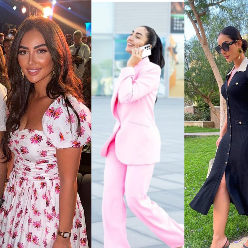 نور الغندور وإطلالات صيفية مميزة