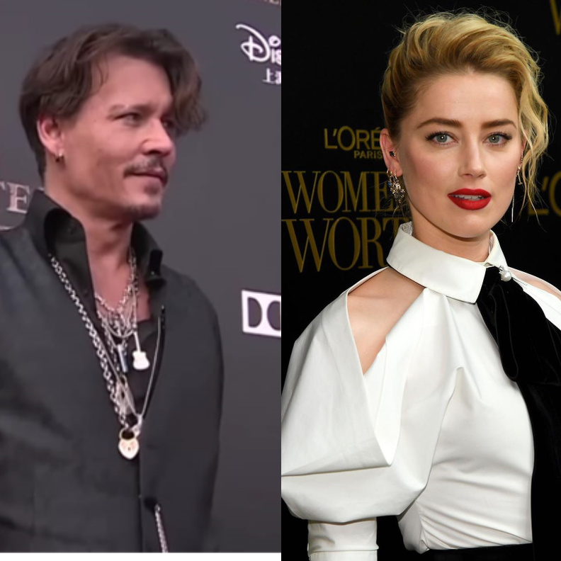 أمبر هيرد وجوني ديب