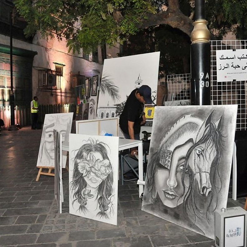شارع الرسامين.. تجربة ساحرة لعشاق الفن في جدة التاريخية