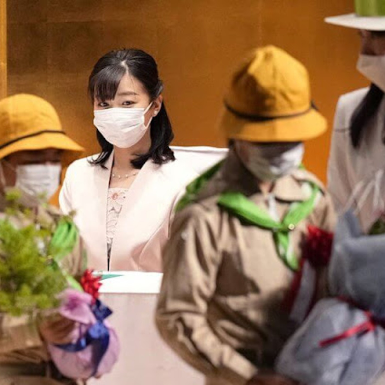 الأميرة كاكو تشارك في مهرجان الغابة والزهور الحادي والثلاثين