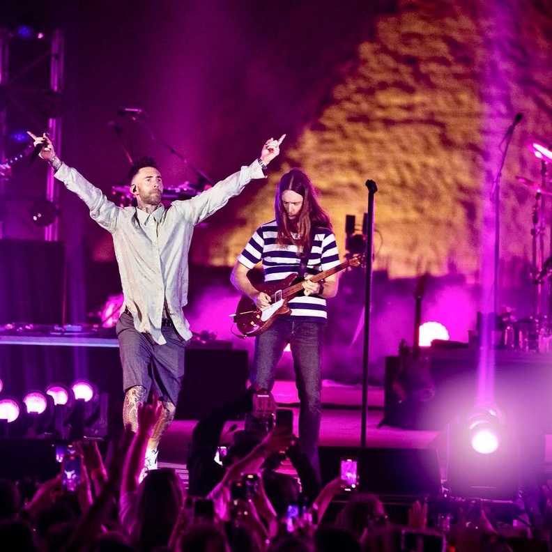 حفل فرقة "Maroon 5"