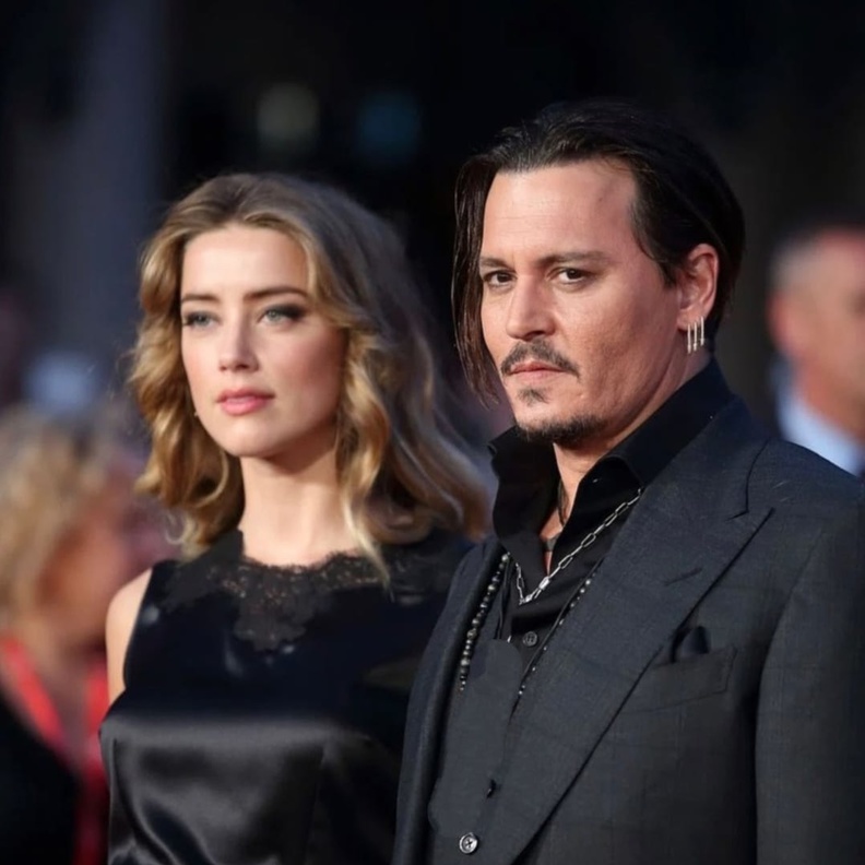 جوني ديب وأمبر هيرد