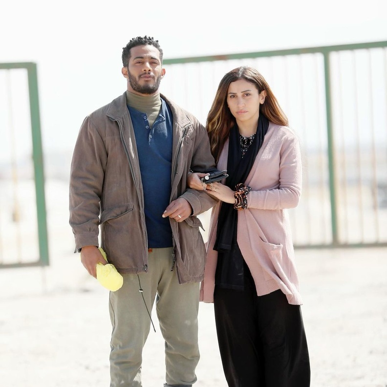 دينا الشربيني ومحمد رمضان