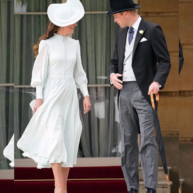دوق ودوقة كمبريدج يستضيفان حفل حديقة ملكي جديد في قصر باكنغهام