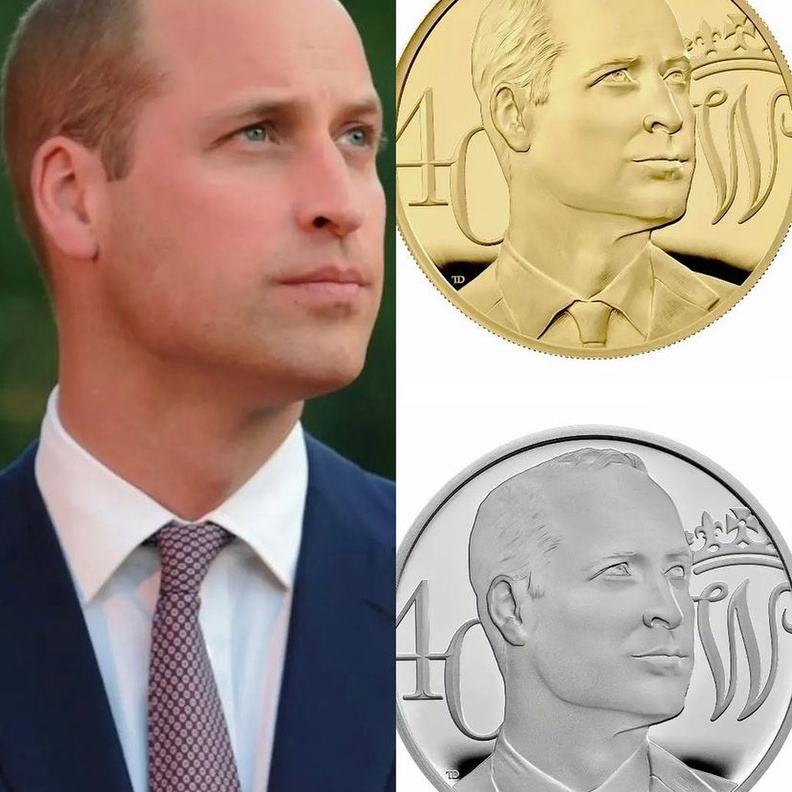لأول مرة.. صورة الأمير وليام على عملة تذكارية احتفالا بعيد ميلاده الأربعين