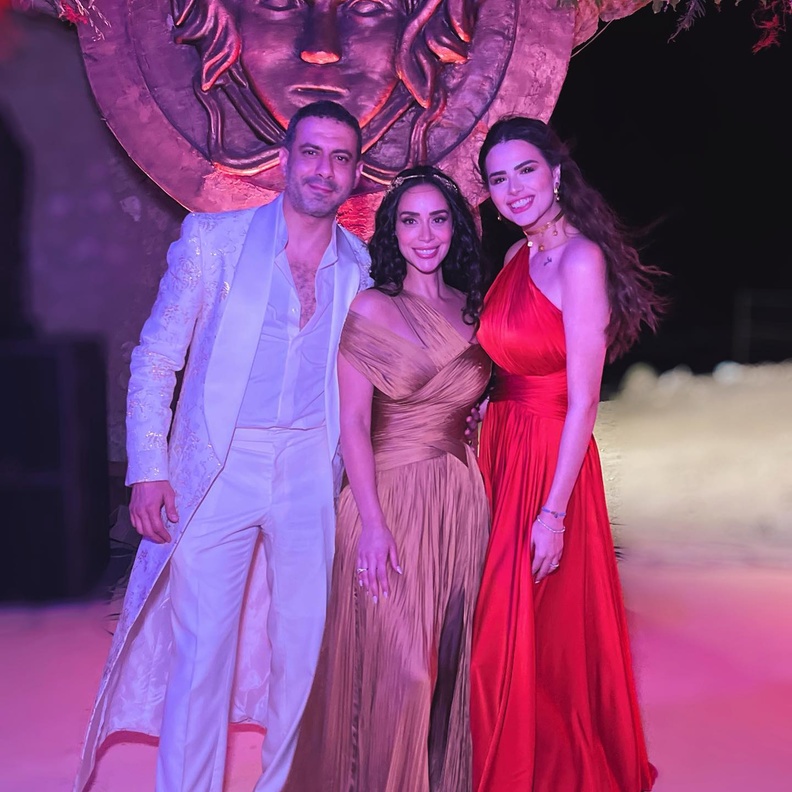 هنادي مهنا ومحمد فراج وبسنت شوقي 