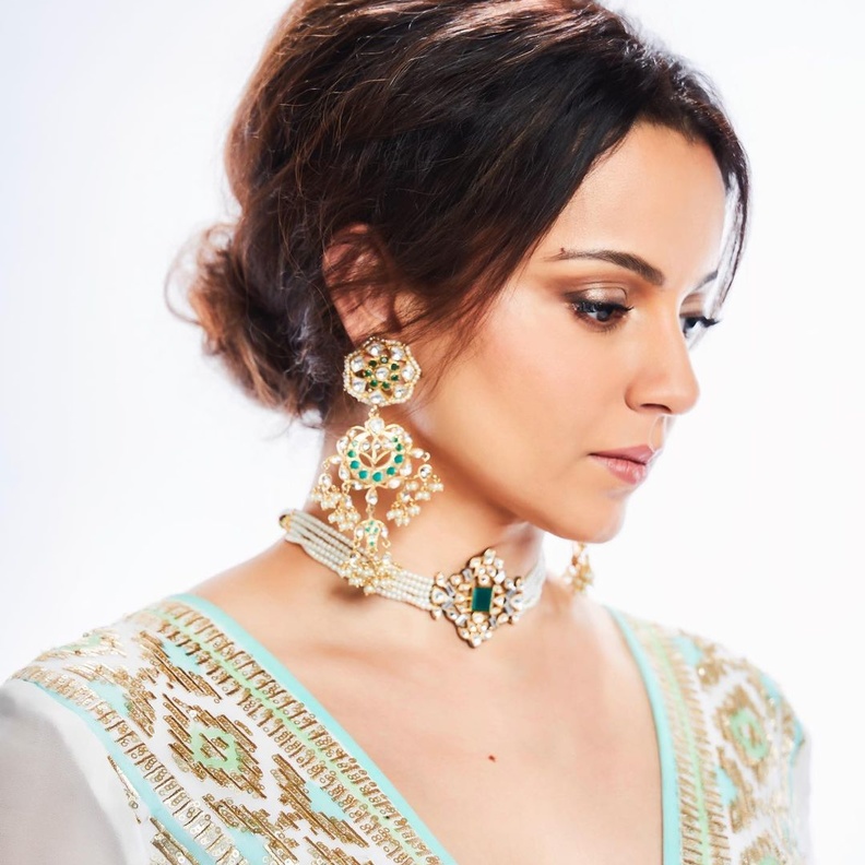 كانجانا رانوت وديبيكا بادوكون ورانفير سينغ في حفل أربيتا خان بمناسبة عيد الفطر