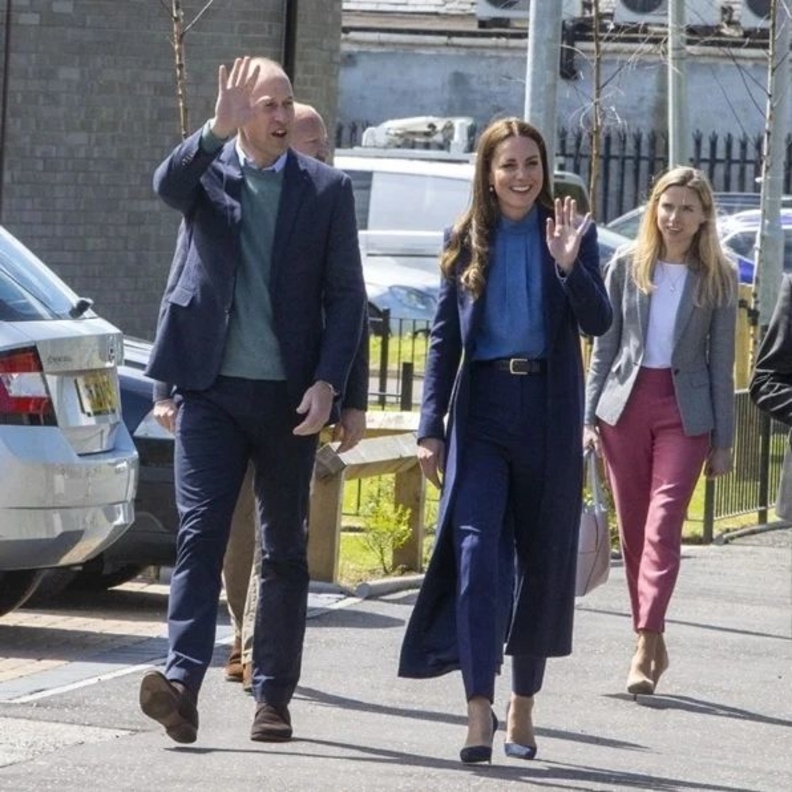 دوق ودوقة كمبريدج يسافران في زيارة رسمية إلى غلاسكو