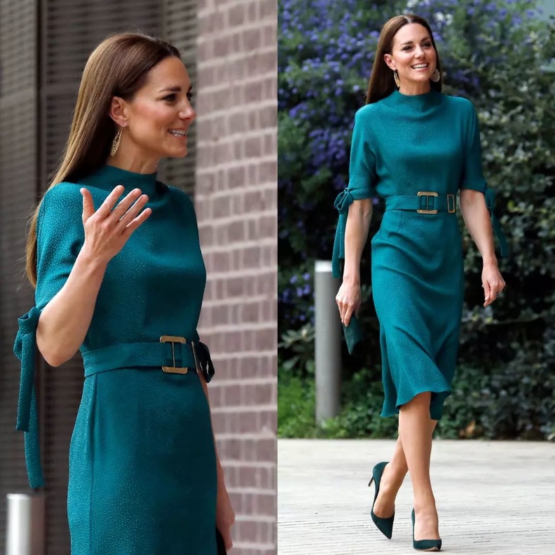 كيت ميدلتون تسلم جوائز الملكة إليزابيث الثانية للموضة