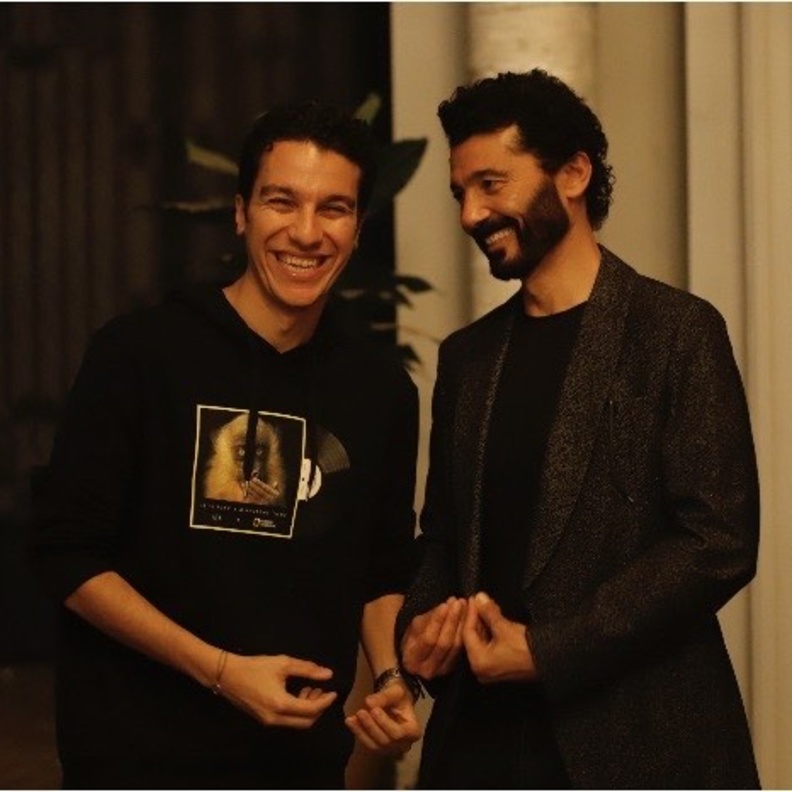 خالد النبوي ونجله 