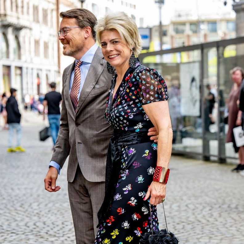 الأمير قسطنطين والأميرة لورينتين في مسابقة الصور الصحفية العالمية 2022