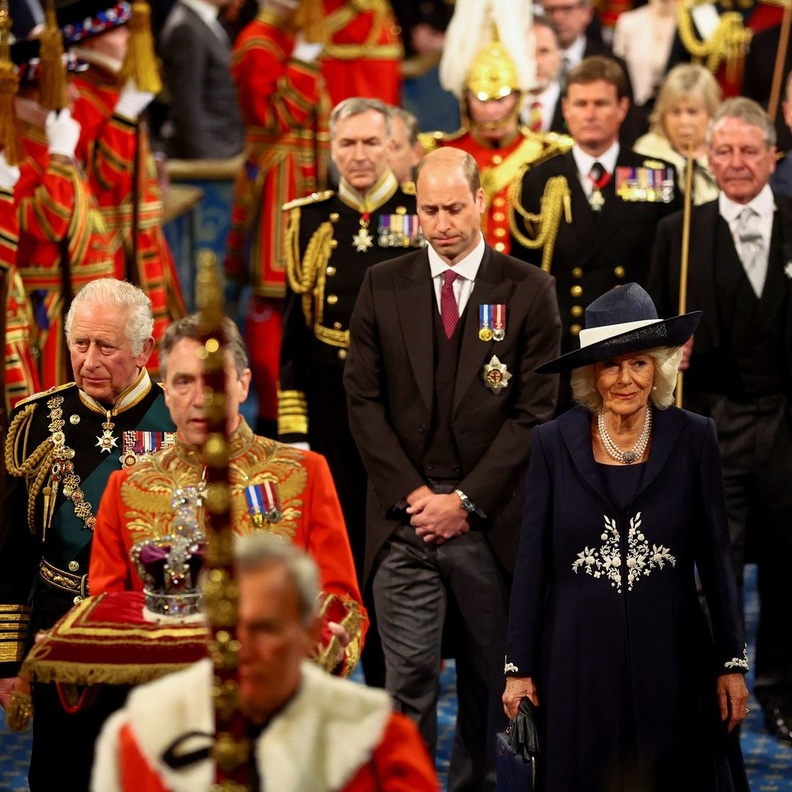 الأمير وليام يصنع التاريخ بحضوره افتتاح البرلمان للمرة الأولى