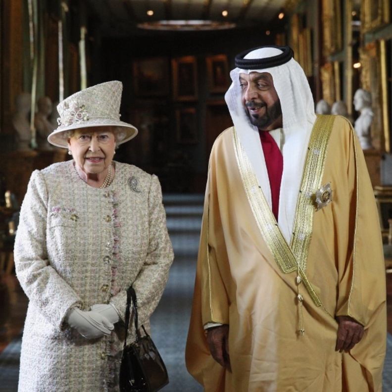 ملكة بريطانيا تنعى الشيخ خليفة بن زايد رئيس دولة الإمارات العربية المتحدة