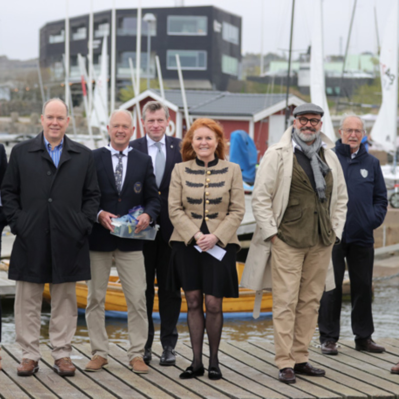 سارة دوقة يورك تلتقي بالأمير ألبرت أمير موناكو