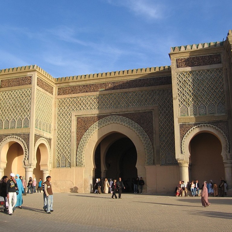 أبواب وأسوار المدينة الأثرية في مكناس بواسطة Chris Martin