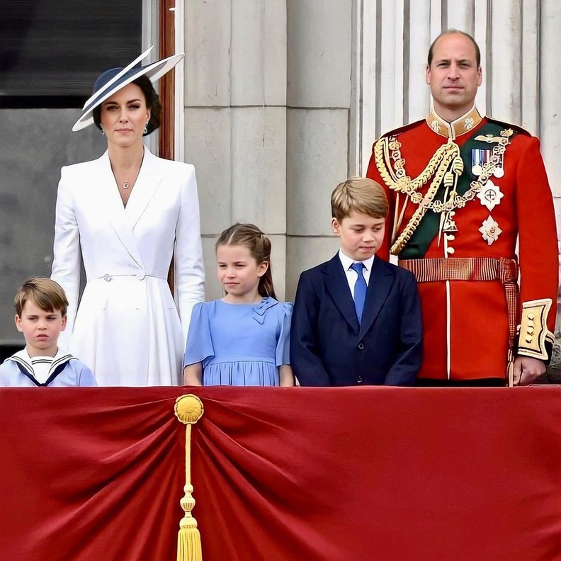 الأمير ويليام وكيت ميدلتون وأولادهم