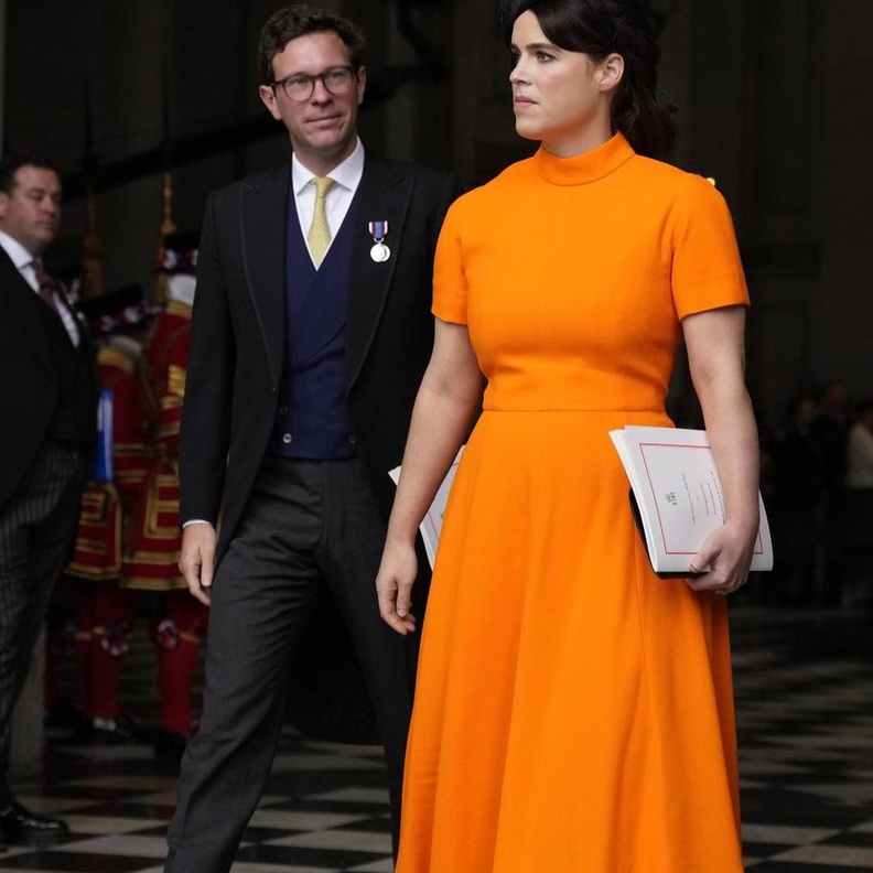 الأميرة يوجين كلفت بمهمة مرافقة ميغان وهاري في احتفالات اليوبيل البلاتيني