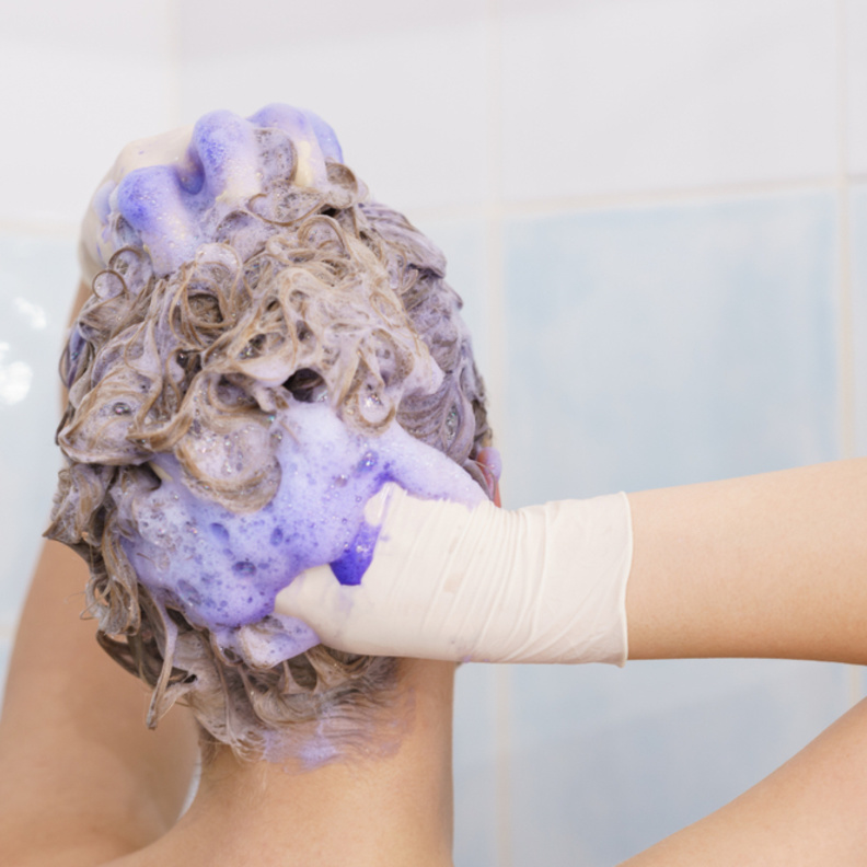 الشامبو البنفسجي يعتبر من ابرز صيحات الجمال