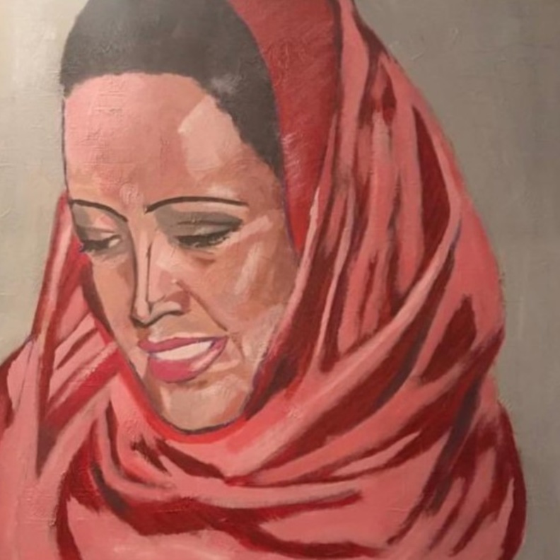 الفنانة الكاتبة "هناء حجازي" تقيم معرضها الشخصي الأول بعنوان "هل رأيتني"