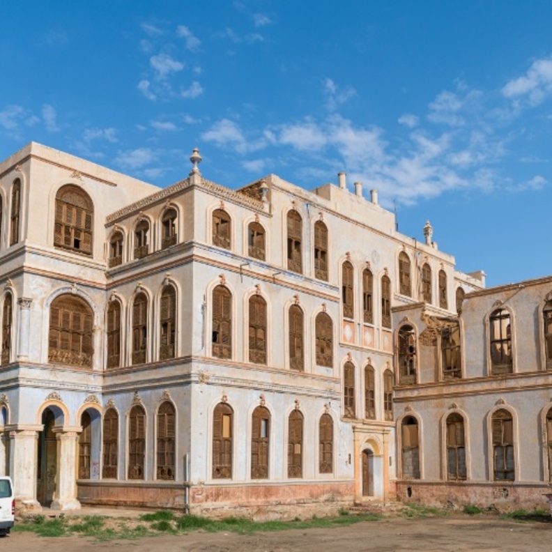 تصميم ساحر لقصر بيت الكاتب - المصدر هيئة التراث السعودية